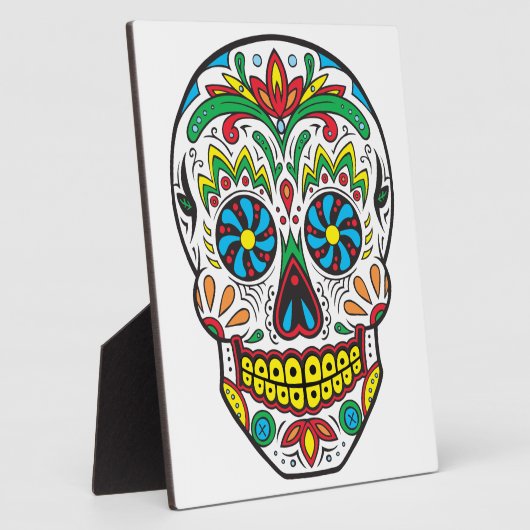 糖スカル フォトプラーク (側面)