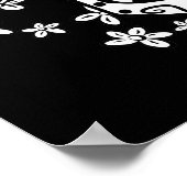 糖スカル ポスター (角)