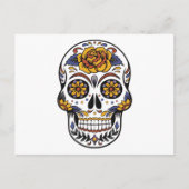 糖スカル ポストカード (正面)