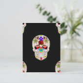 糖スカル ポストカード (スタンド正面)