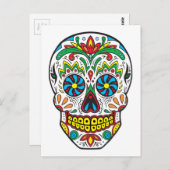 糖スカル ポストカード (正面/裏面)