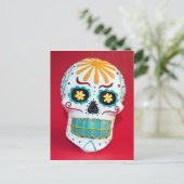 糖スカル ポストカード (スタンド正面)