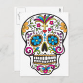 糖スカル ポストカード (正面/裏面)