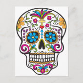 糖スカル ポストカード (正面)