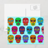 糖スカル ポストカード (正面/裏面)