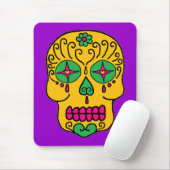 糖スカル マウスパッド (マウス)