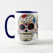 糖スカル マグカップ (左)