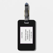 糖スカル ラゲッジタグ (裏面縦)