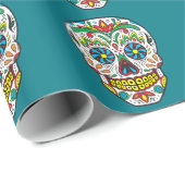 糖スカル ラッピングペーパー (ロールコーナー)