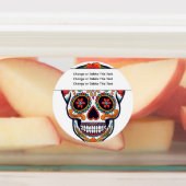 糖スカル ラベル (貼付)