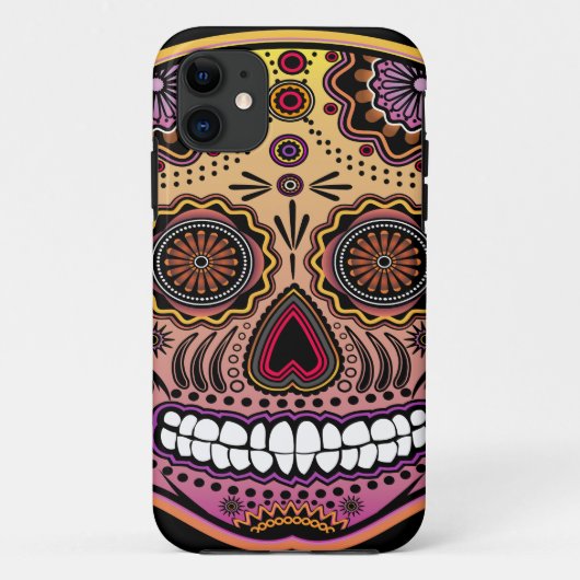 糖スカル Case-Mate iPhoneケース (裏面)