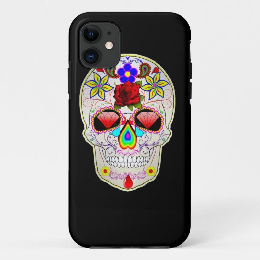 糖スカル Case-Mate iPhoneケース (裏面)