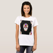 糖スカル Tシャツ (正面フル)
