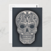 糖ビクトリアンスカル ポストカード (正面/裏面)