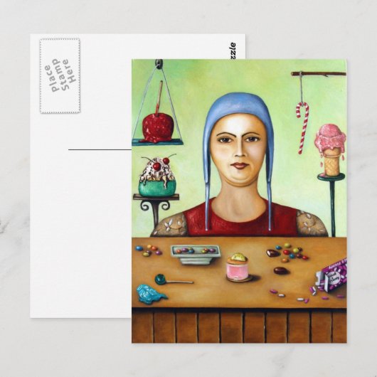 糖中毒者 ポストカード (正面/裏面)