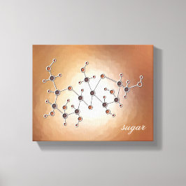 糖分子 キャンバスプリント