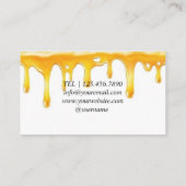 糖化した脱毛 名刺 (裏面)