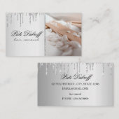 糖化脱毛の糖化美しいサロンスパ 名刺 (正面/裏面)