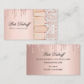 糖化脱毛の糖化美しいサロンスパ 名刺 (正面/裏面)