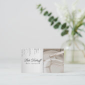 糖化脱毛の糖化美しいサロンスパ 名刺 (スタンド正面)