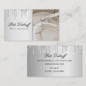 糖化脱毛の糖化美しいサロンスパ 名刺 (正面/裏面)