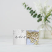 糖化脱毛の糖化美しいサロンスパ 名刺 (スタンド正面)