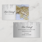 糖化脱毛の糖化美しいサロンスパ 名刺 (正面/裏面)