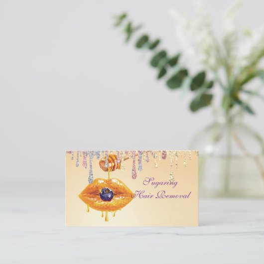 糖化脱毛名刺 名刺 (スタンド正面)