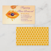 糖化脱毛名刺 名刺 (正面/裏面)