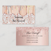 糖化脱毛名刺 名刺 (正面/裏面)