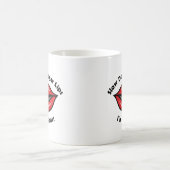 糖唇を遅く下げる、私は糖尿病だ コーヒーマグカップ (中央)