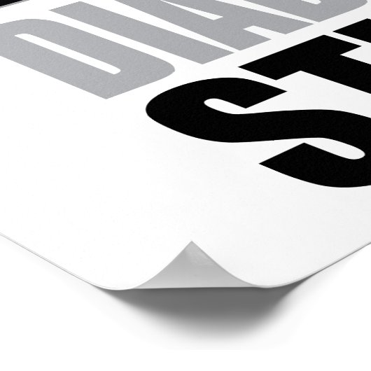 糖尿病が臭い ポスター (角)