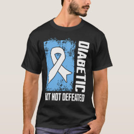 糖尿病だけど挫けない Tシャツ