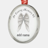 糖尿病の思い出の中で認識度クリスマスオーナメント メタルオーナメント (左)