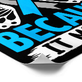 糖尿病の意識向上のためです ポスター (角)