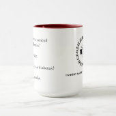 糖尿病の教育者のマグ マグカップ (中央)