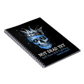 糖尿病の糖尿病スカルまだ戦って死んでいない ノートブック (右側)