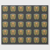 糖尿病スカル糖尿病T1Dすい臓 ラッピングペーパー (フラット)