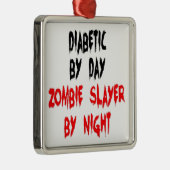 糖尿病ゾンビ層 メタルオーナメント (右)