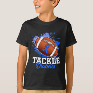 糖尿病ブルーに対抗せよ タイプ1糖尿病啓発戦争 Tシャツ