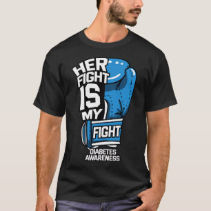 糖尿病啓発サポート 糖尿病性ケトアシドーシス D Tシャツ