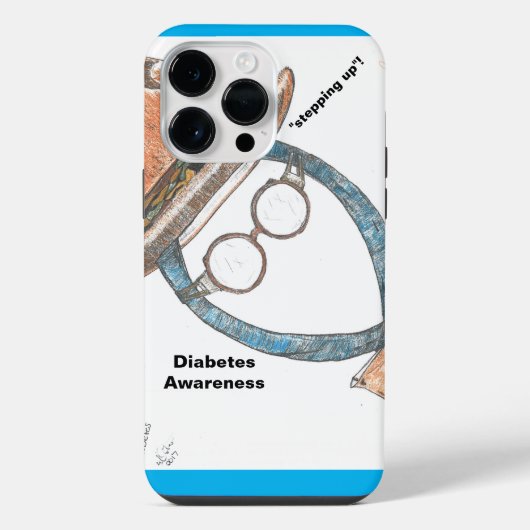 糖尿病啓発 iPhoneケース (裏面)