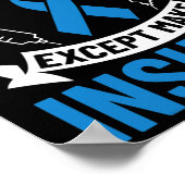 糖尿病引用文糖尿病戦闘機T1D糖尿病戦争 ポスター (角)