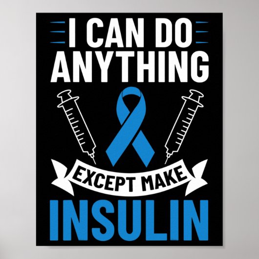 糖尿病引用文糖尿病戦闘機T1D糖尿病戦争 ポスター (正面)