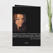 糖尿病性を愛するため(カサリンMarple著作の詩) サンキューカード (裏面)