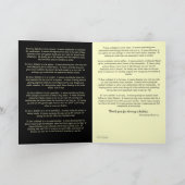 糖尿病性を愛するため(カサリンMarple著作の詩) サンキューカード (内部)