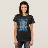 糖尿病性糖尿病認識度猫の衣装 Tシャツ (正面フル)