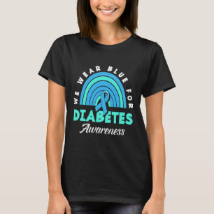 糖尿病性糖尿病Typ 1 T1d We衣服ブルー Tシャツ