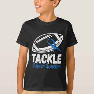 糖尿病性青色糖尿病1型認識度戦争 Tシャツ
