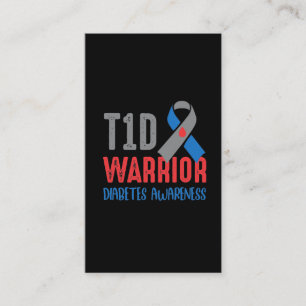 糖尿病性T1D戦士糖尿病認識度 名刺
